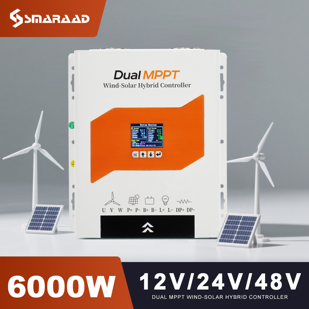 Wind Solar Hybrid Controller 48V - Pengiriman Cepat Polandia Sistem Hibrida Energi