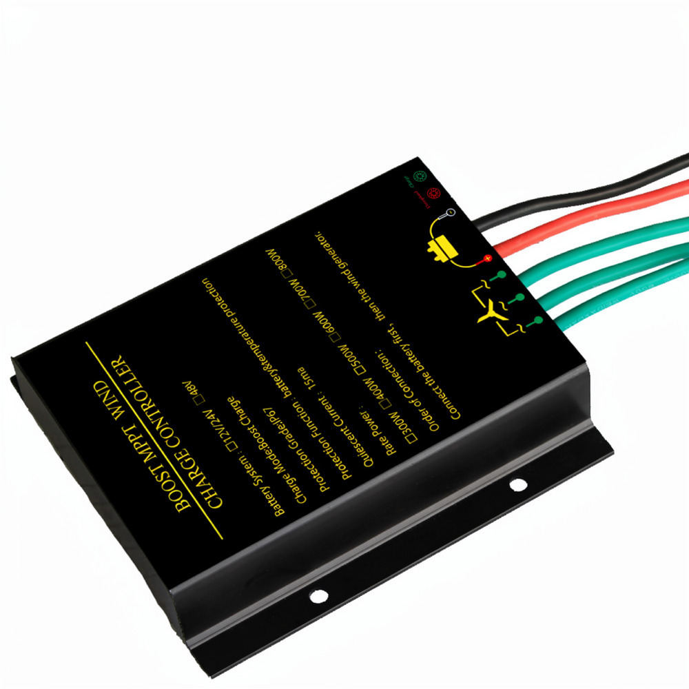 Wind Turbine Charge Controller Mppt 12V 24V - Regulator Generator Angin MPPT Cerdas 12V