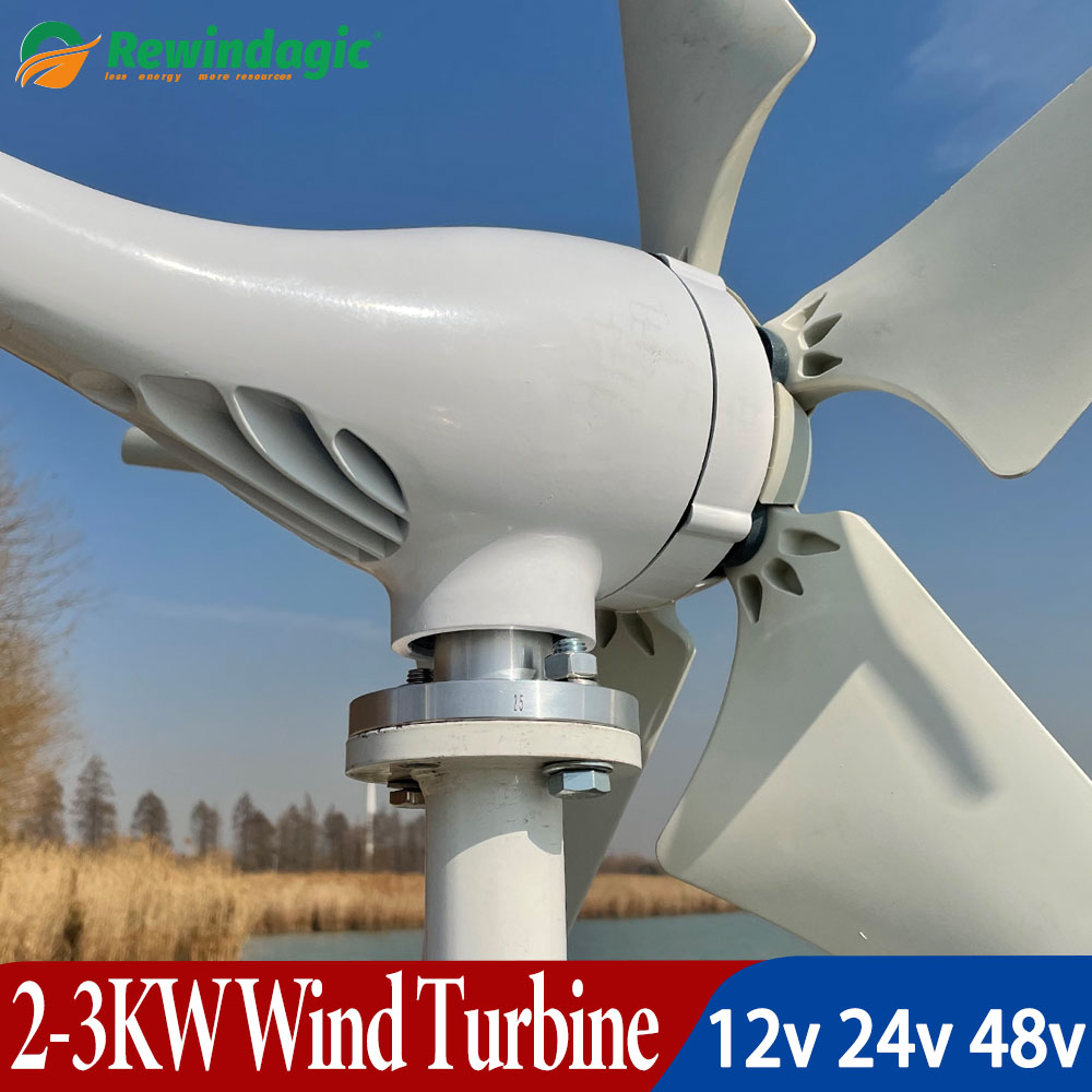 Wind Turbine 5000W 48V - Generator turbin angin 3000W 2000W, peralatan