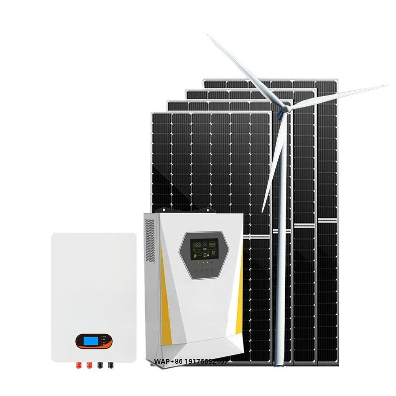 Wind Turbine 48V 5Kw Off Grid - Sistem Turbin Angin Surya Hibrida Off
