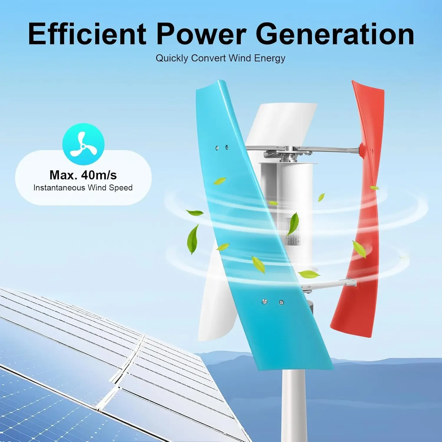 Wind Turbine 400W 12V - Turbin Angin 400W, Generator Turbin Angin