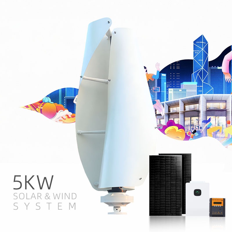 Wind Turbine 5000W 48V - Turbin Angin 2000W/5000W Maglev Sistem Generator