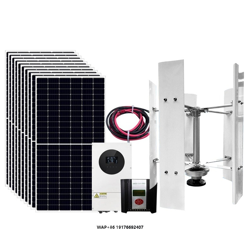 Wind Turbine 48V 5Kw Off Grid - Sistem Hibrida Tenaga Surya dan Turbin