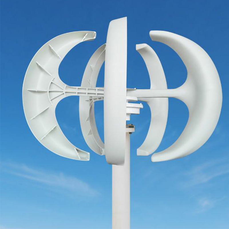 Wind Turbine 400W 12V - Generator Turbin Angin Sumbu Vertikal 400W