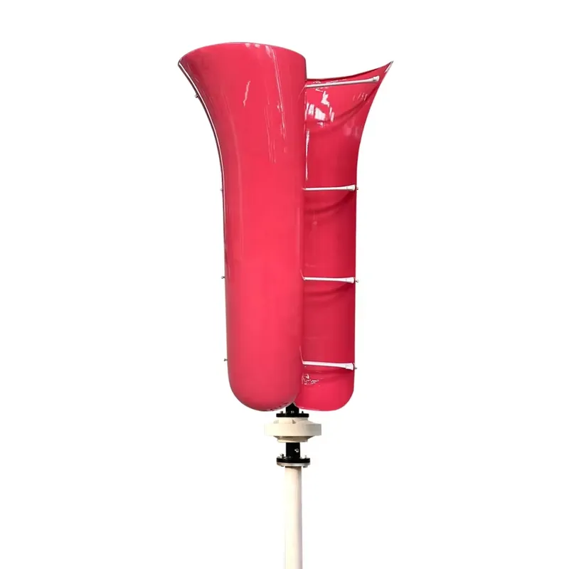 Wind Turbine 1000W 24V - Generator Turbin Angin Vertikal Bentuk Tulip