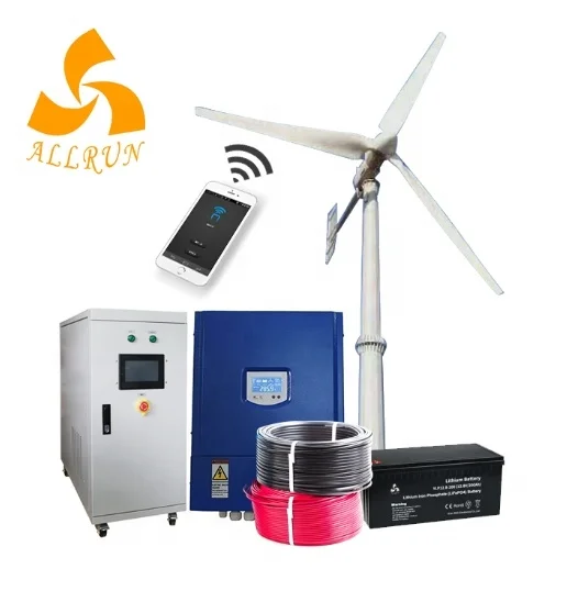 Horizontal Wind Turbine 10Kw - Produk Tenaga Angin ALL in ONE