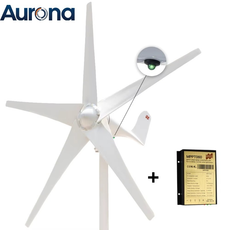 Wind Turbine 400W 12V - 【Profesional】Generator Turbin Angin 12V 24V 400W