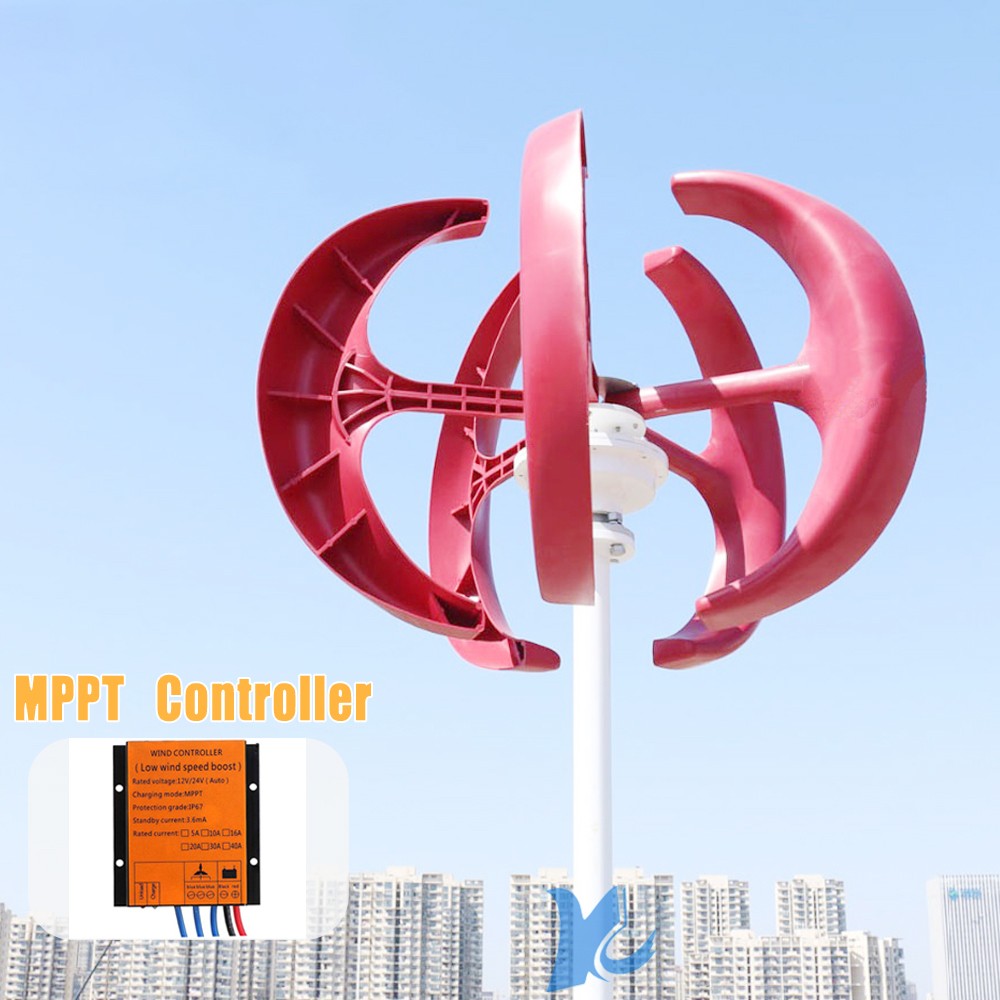 Generator Turbin Tenaga Angin  - Vertical Axis Wind Turbine 3000W ulasan dan harga