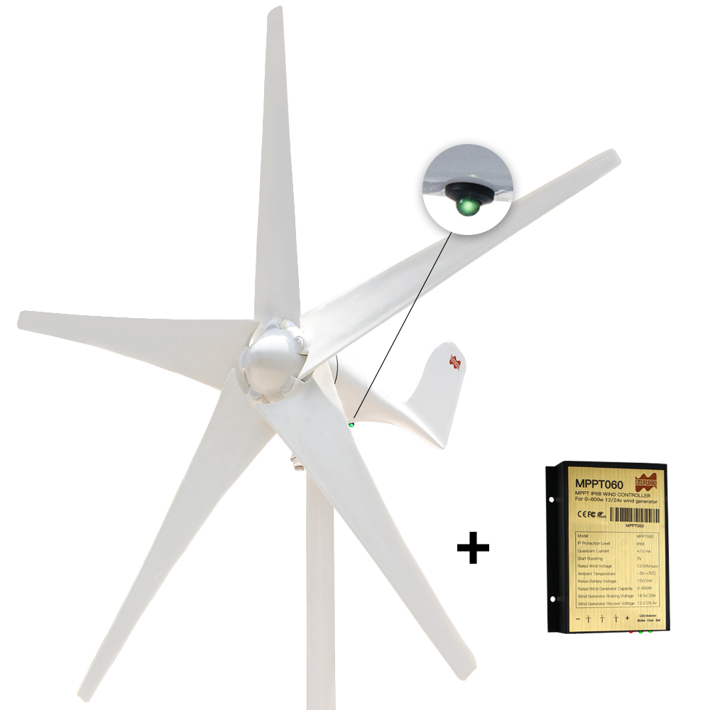 Generator Turbin Angin 12V 24V - Wind Turbine 400W 12V ulasan dan harga