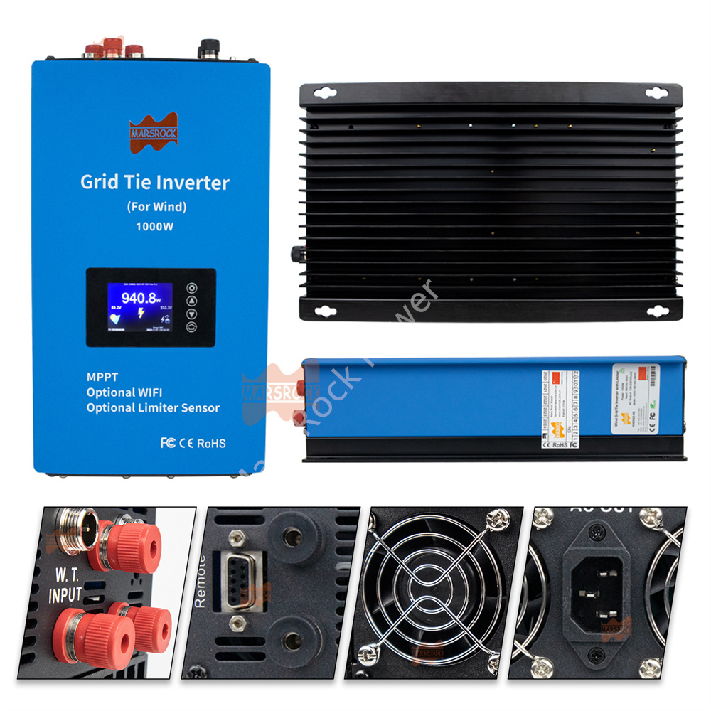 Inverter pembatas angin AC MPP - Wind Turbine 1000W 24V ulasan dan harga