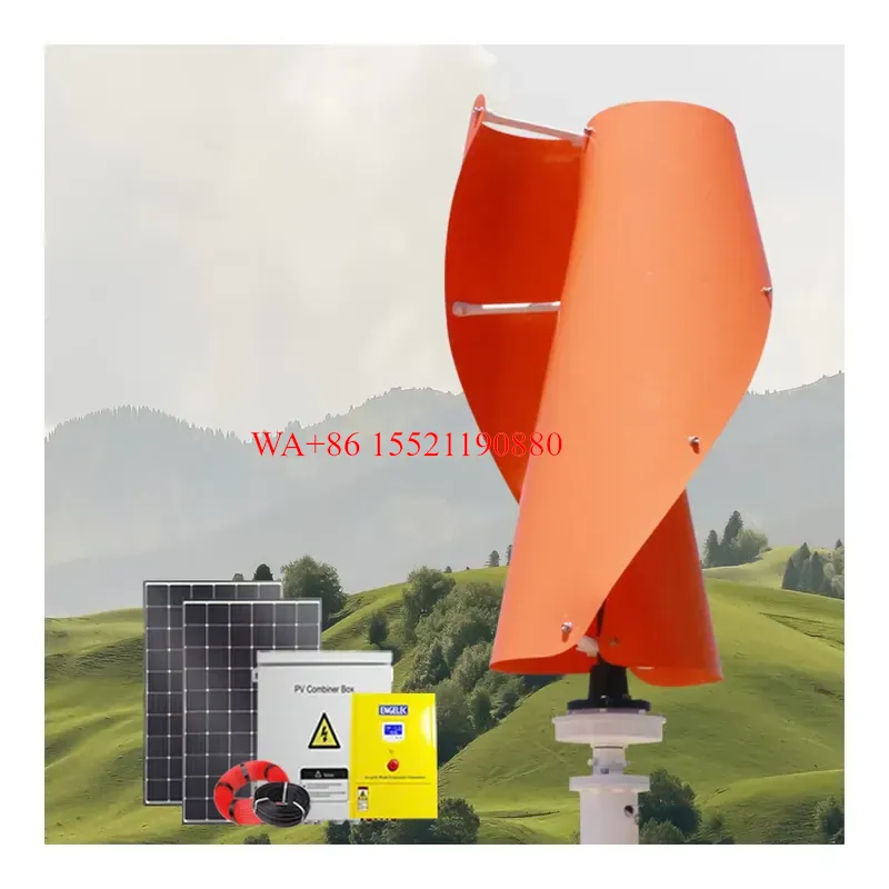 Sistem Panel Surya Hibrida WMW - Wind Turbine 48V 5Kw Off Grid ulasan dan harga