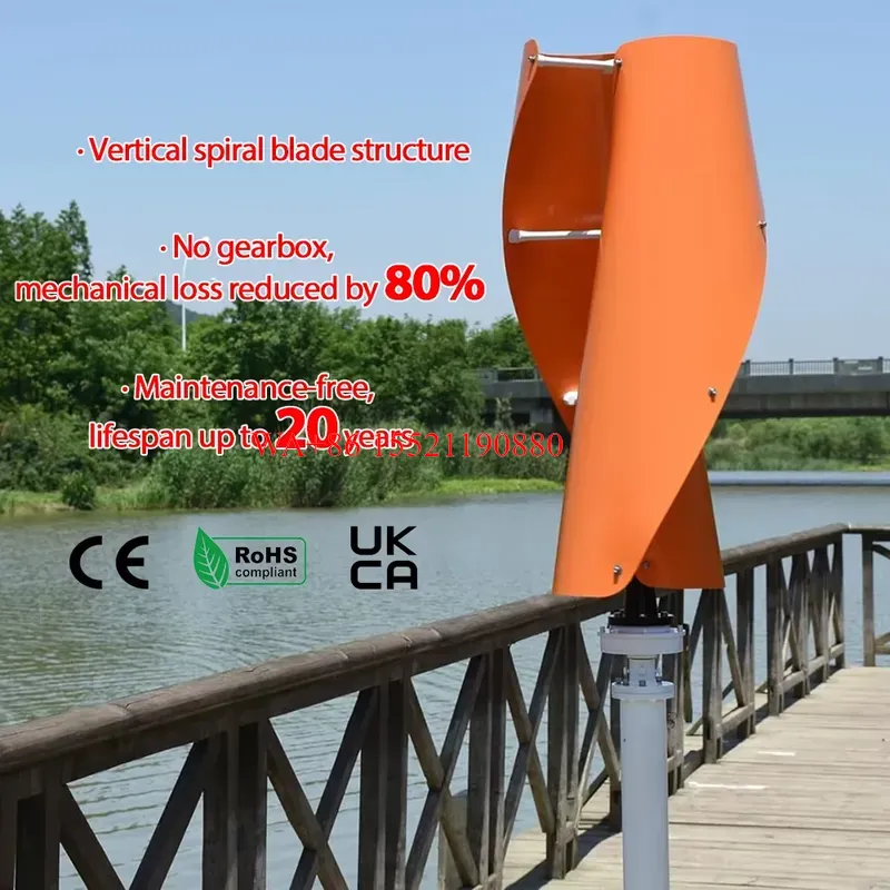 Sistem Panel Surya Hibrida WMW - Wind Turbine 48V 5Kw Off Grid ulasan dan harga