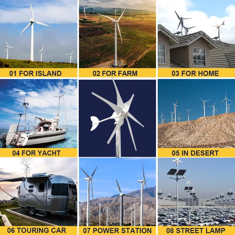 Turbin Kincir Angin Sumbu Hori - Horizontal Wind Turbine 10Kw ulasan dan harga