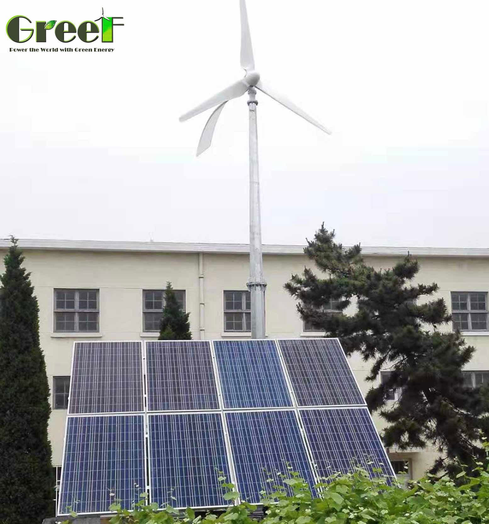 Turbin Angin Atap Rumah Tangga - Horizontal Wind Turbine 10Kw ulasan dan harga