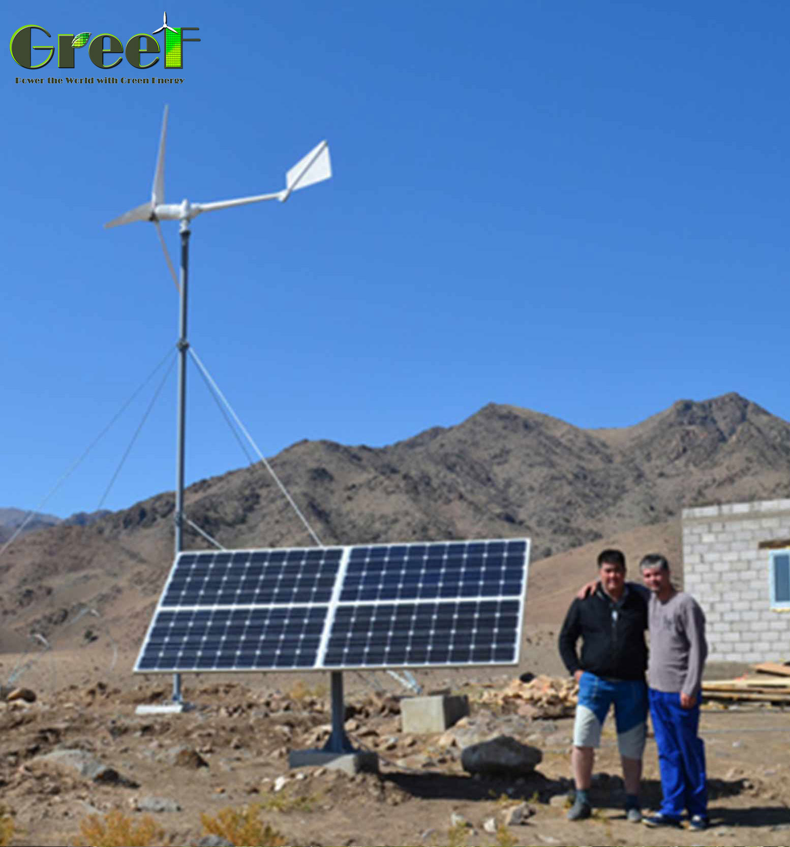 Turbin Angin Atap Rumah Tangga - Horizontal Wind Turbine 10Kw ulasan dan harga