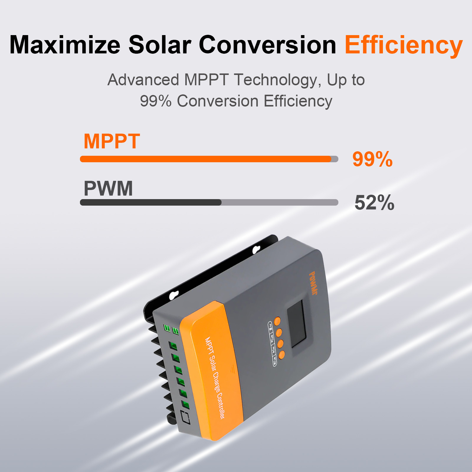 PowMr 60A MPPT Solar Charge Co - Wind Solar Hybrid Controller 48V ulasan dan harga