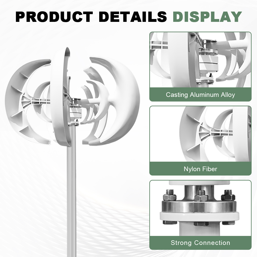Pengiriman cepat turbin angin  - Wind Turbine 5000W 48V ulasan dan harga