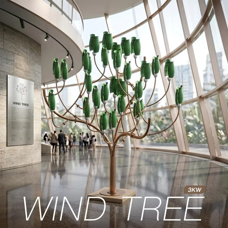 Turbin Angin Desain Baru 3KW 3 - Vertical Axis Wind Turbine 3000W ulasan dan harga