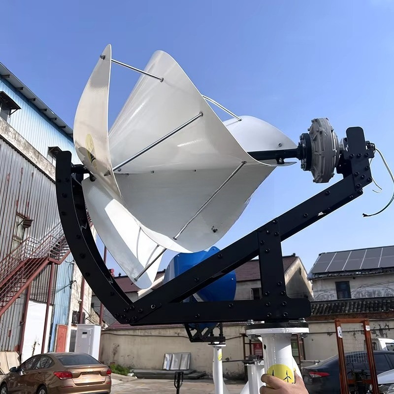 Sistem Pembangkit Hibrida Kinc - Horizontal Wind Turbine 10Kw ulasan dan harga