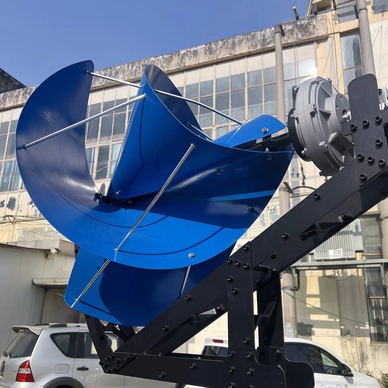 Sistem Pembangkit Hibrida Kinc - Horizontal Wind Turbine 10Kw ulasan dan harga