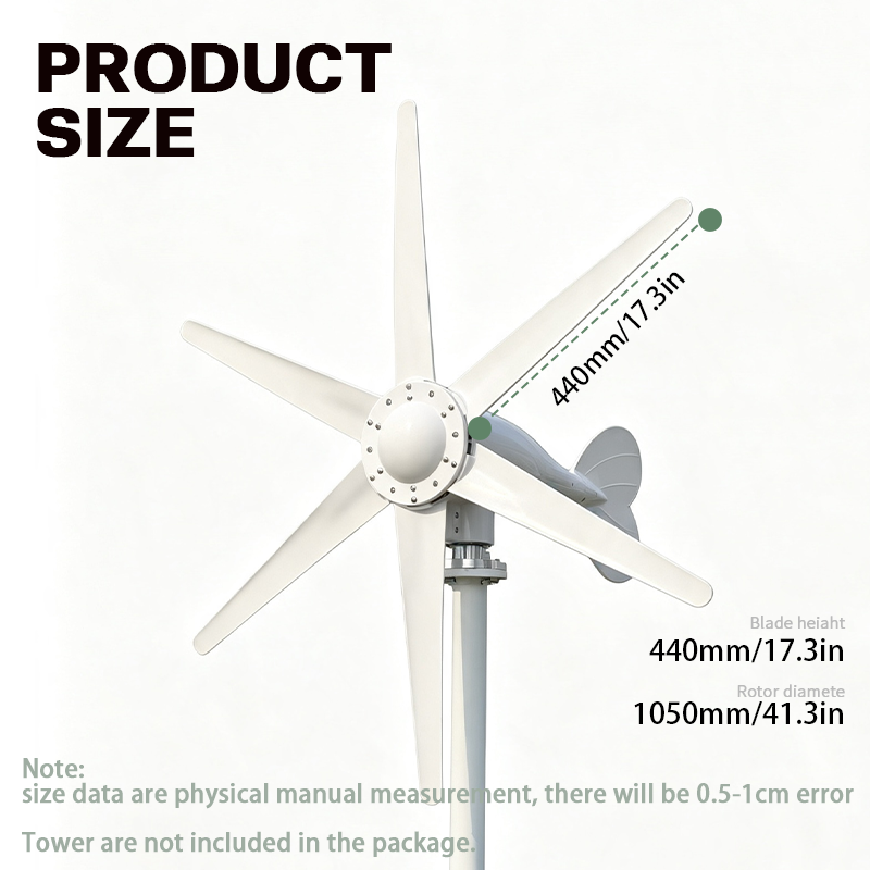 Pengiriman Lokal AS EKPAOWE 20 - Wind Turbine Generator Kit 2000W ulasan dan harga