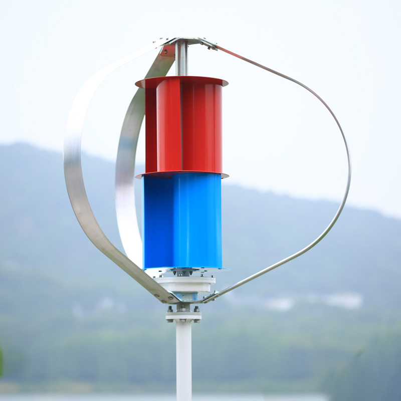 Turbin Kincir Angin Tipe-Q 3kw - Vertical Axis Wind Turbine 3000W ulasan dan harga