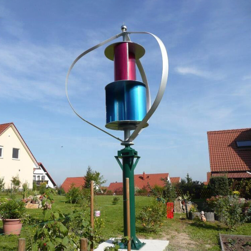 Turbin Kincir Angin Tipe-Q 3kw - Vertical Axis Wind Turbine 3000W ulasan dan harga