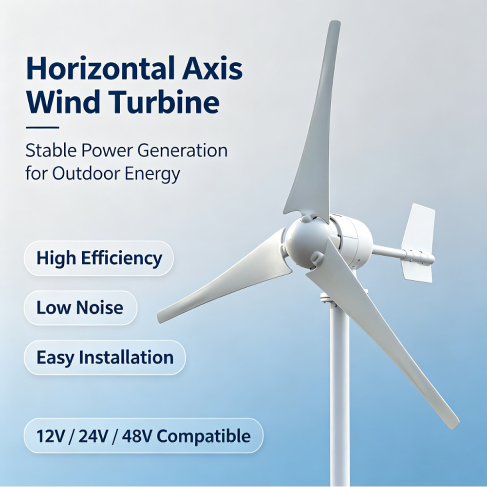 Turbin Tenaga Angin Rumah Tang - Wind Turbine 48V 5Kw Off Grid ulasan dan harga