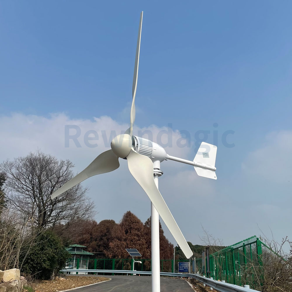 Turbin Tenaga Angin Rumah Tang - Wind Turbine 48V 5Kw Off Grid ulasan dan harga