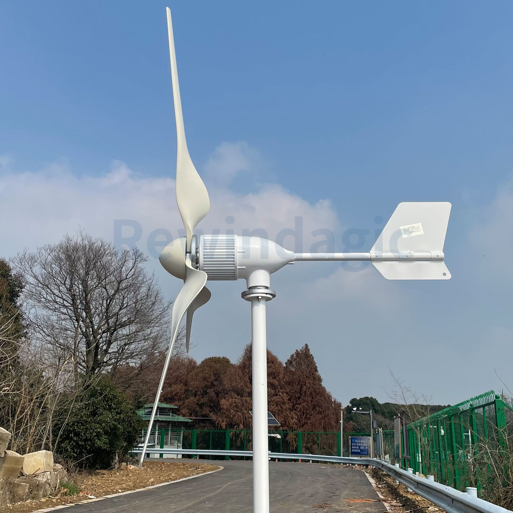 Turbin Tenaga Angin Rumah Tang - Wind Turbine 48V 5Kw Off Grid ulasan dan harga