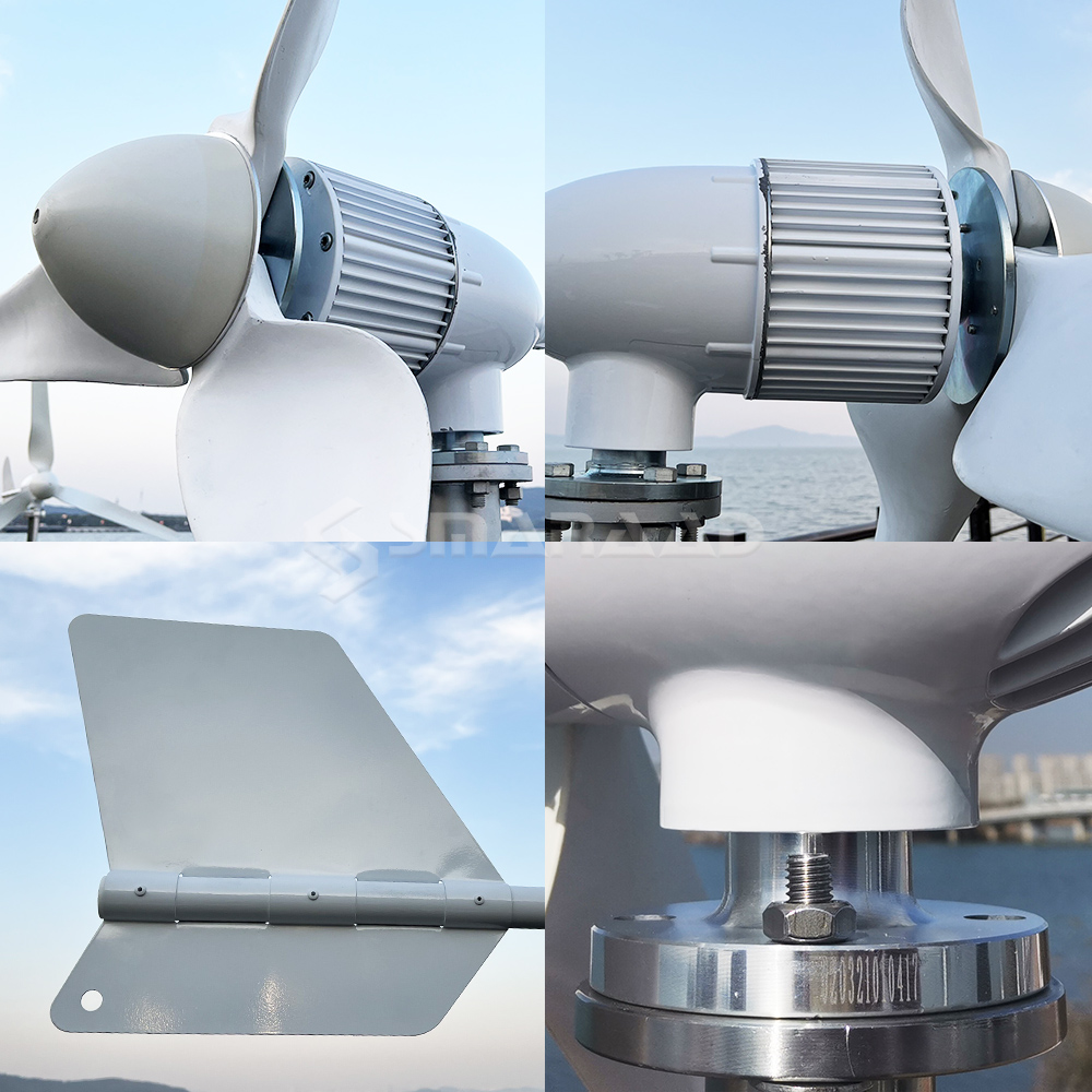 Gudang Polandia memberikan Set - Wind Turbine 5000W 48V ulasan dan harga
