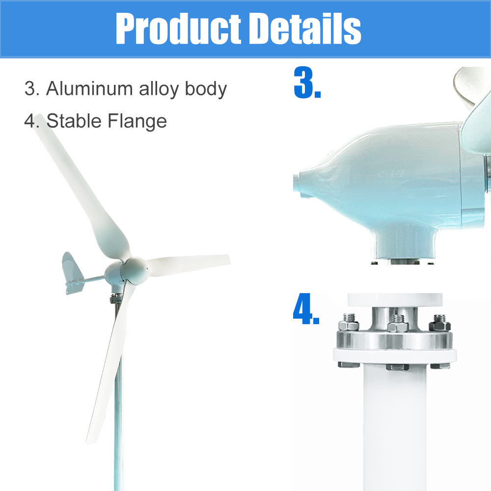 Generator turbin angin daya ti - Wind Turbine 5000W 48V ulasan dan harga