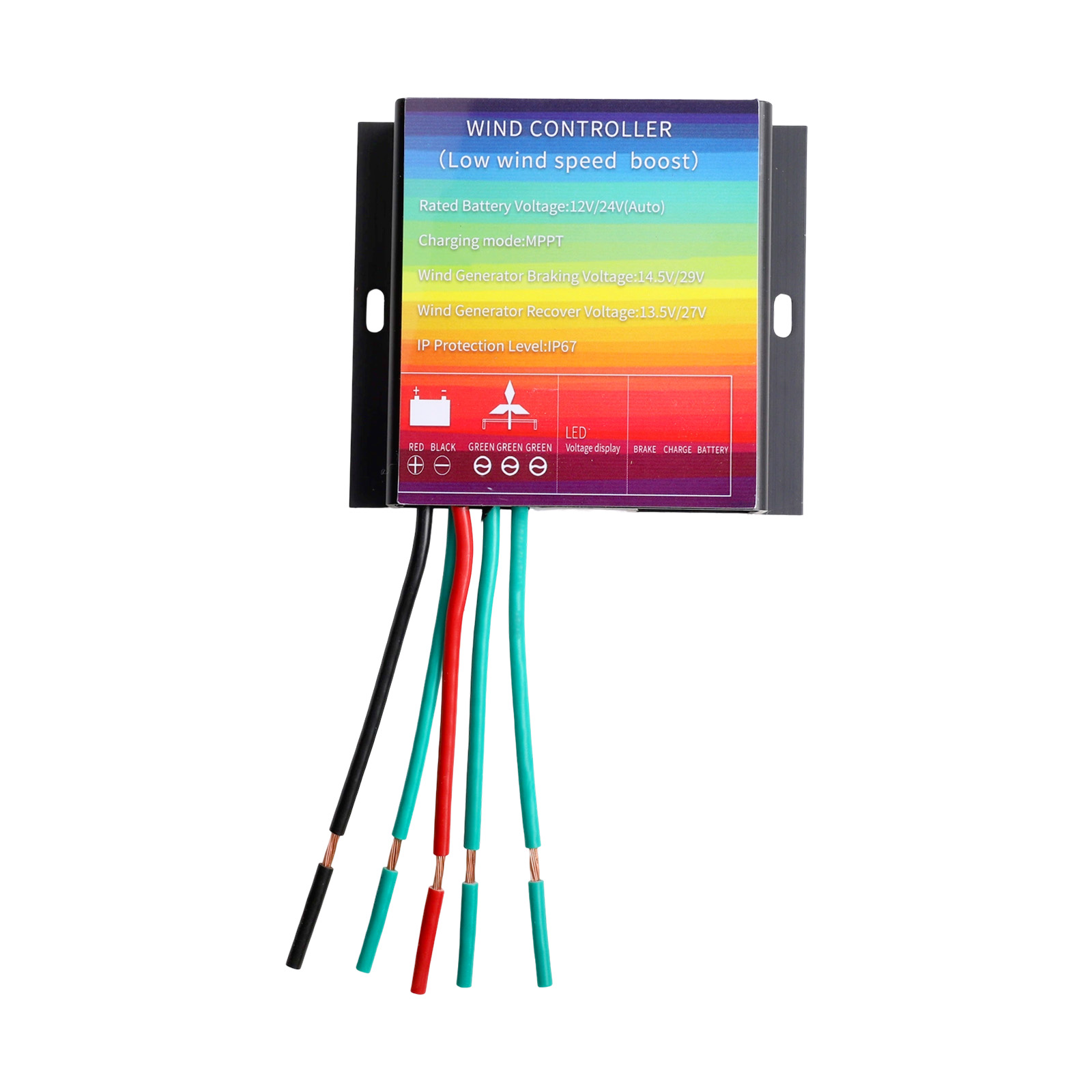 Pengontrol Generator Turbin An - Wind Turbine Charge Controller Mppt 12V 24V ulasan dan harga