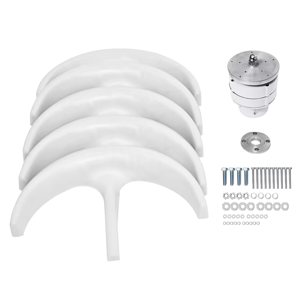 Generator Turbin Angin Sumbu V - Wind Turbine Generator Kit 2000W ulasan dan harga
