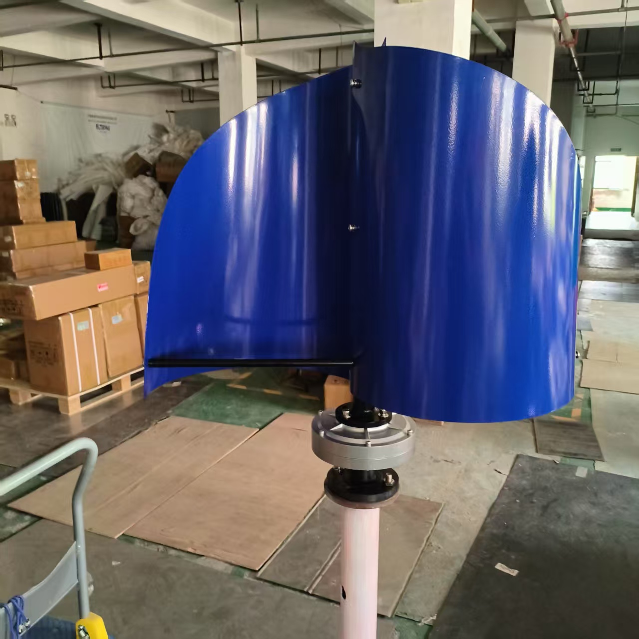 Turbin Angin Maglev Sumbu Vert - Vertical Axis Wind Turbine 3000W ulasan dan harga