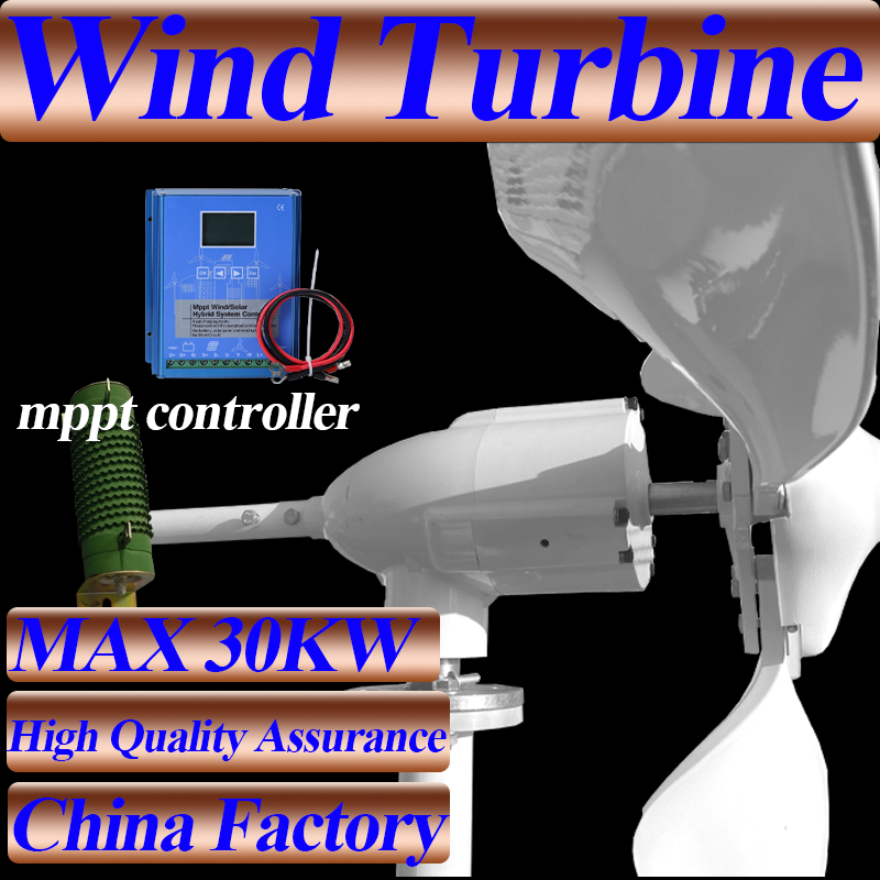 Generator Turbin Angin Magnet  - Horizontal Wind Turbine 10Kw ulasan dan harga