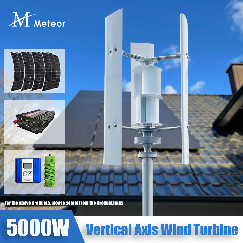 Energi Gratis 5000W 3000W 8000 - Vertical Axis Wind Turbine 3000W ulasan dan harga