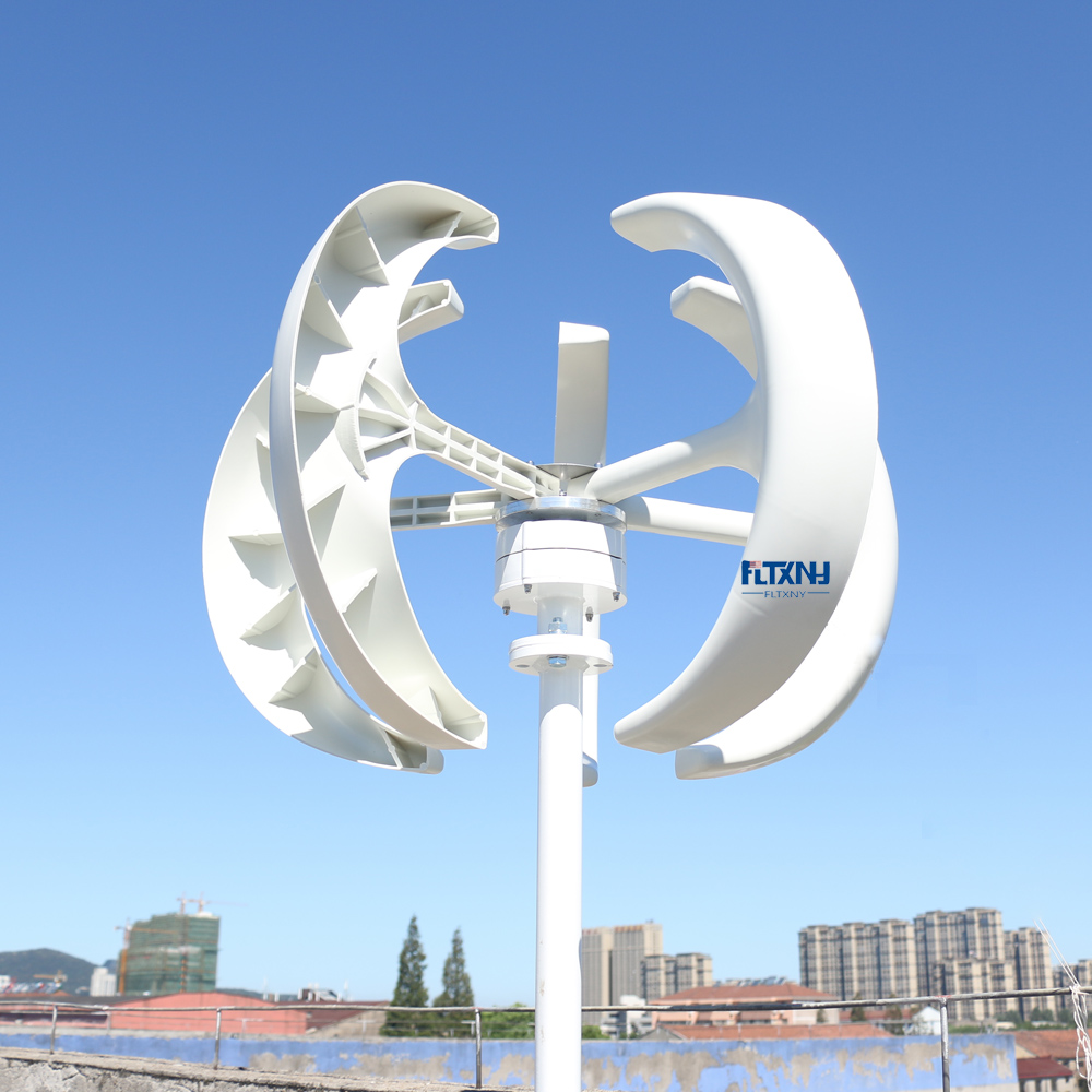 Lampu Jalan Hibrida Rumah 12V  - Vertical Axis Wind Turbine 3000W ulasan dan harga