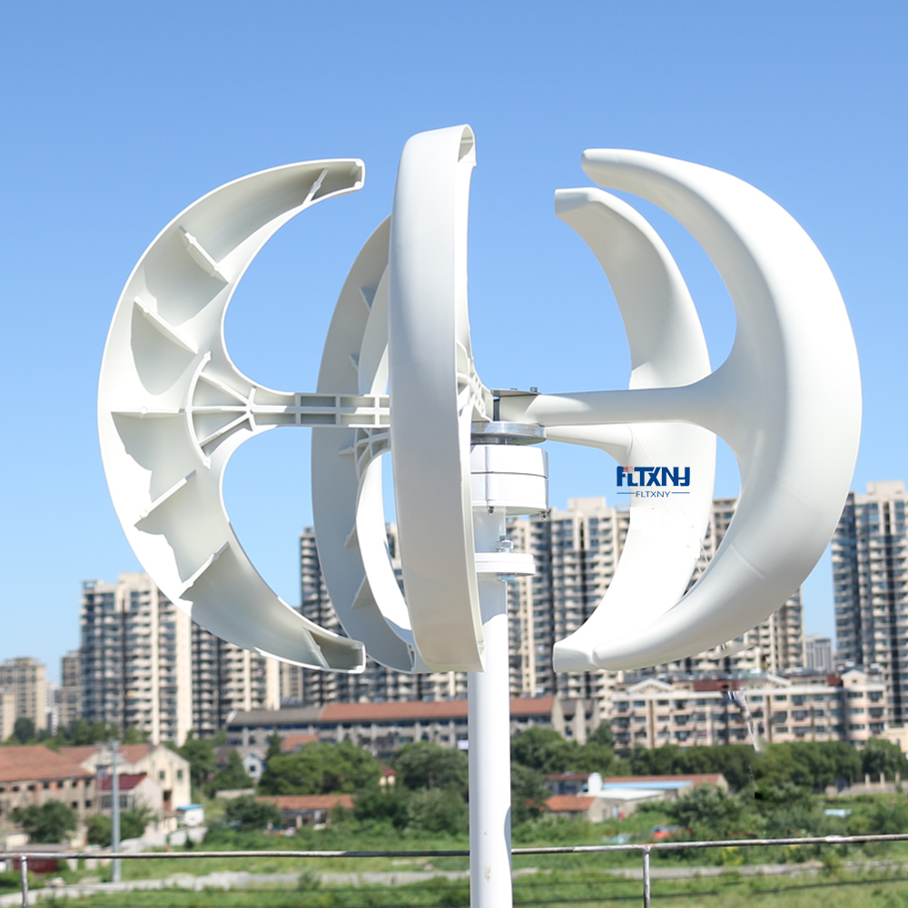 Lampu Jalan Hibrida Rumah 12V  - Vertical Axis Wind Turbine 3000W ulasan dan harga