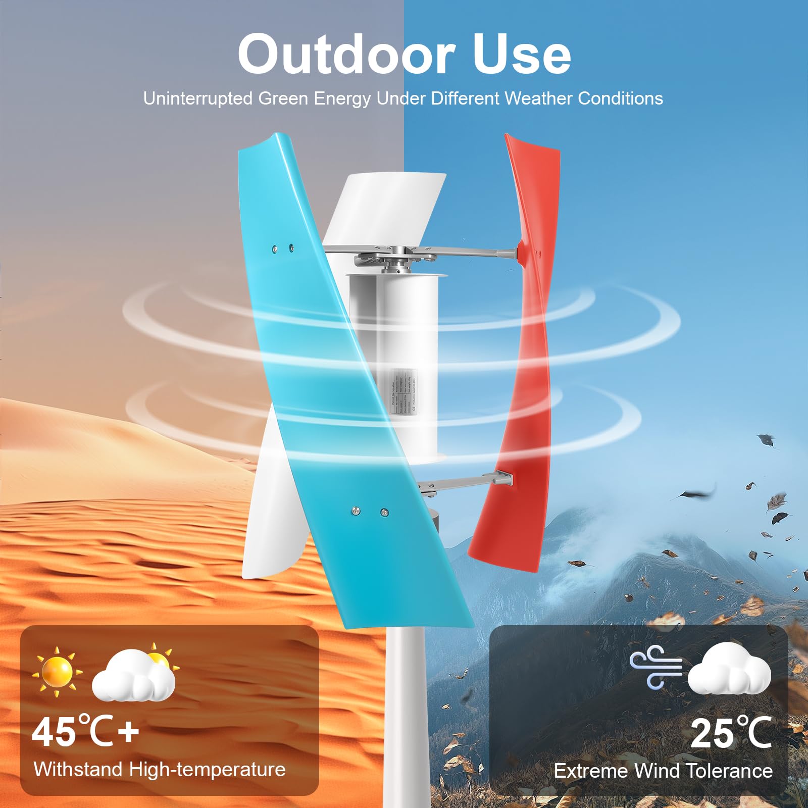 Kit Generator Turbin Angin Sum - Wind Turbine 400W 12V ulasan dan harga
