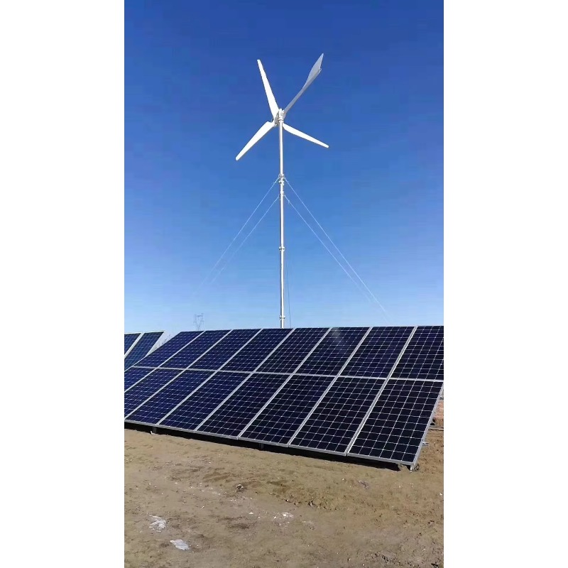 Sistem Turbin Angin Surya Hibr - Wind Turbine 48V 5Kw Off Grid ulasan dan harga