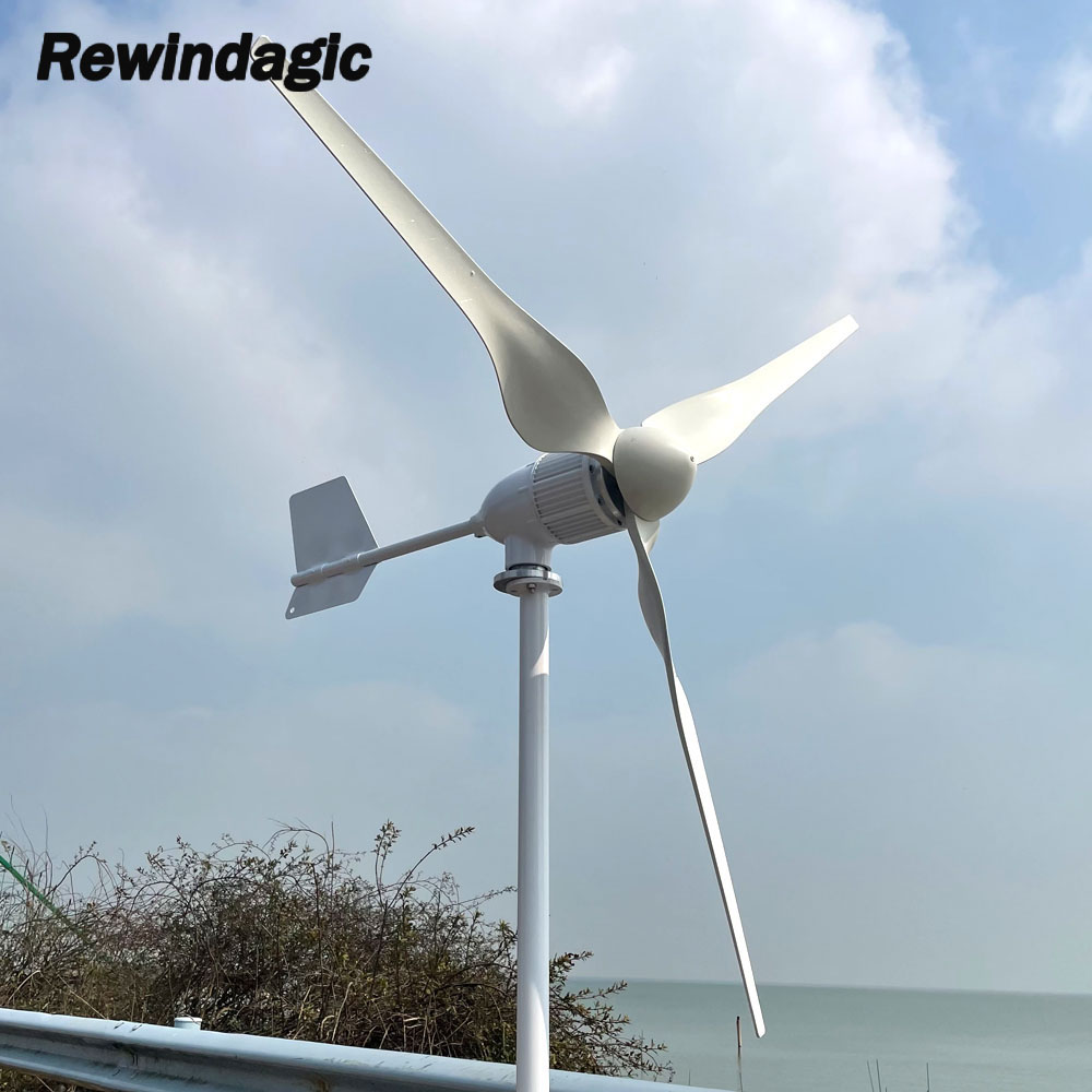 Generator Turbin Angin Pabrik  - Wind Turbine 5000W 48V ulasan dan harga