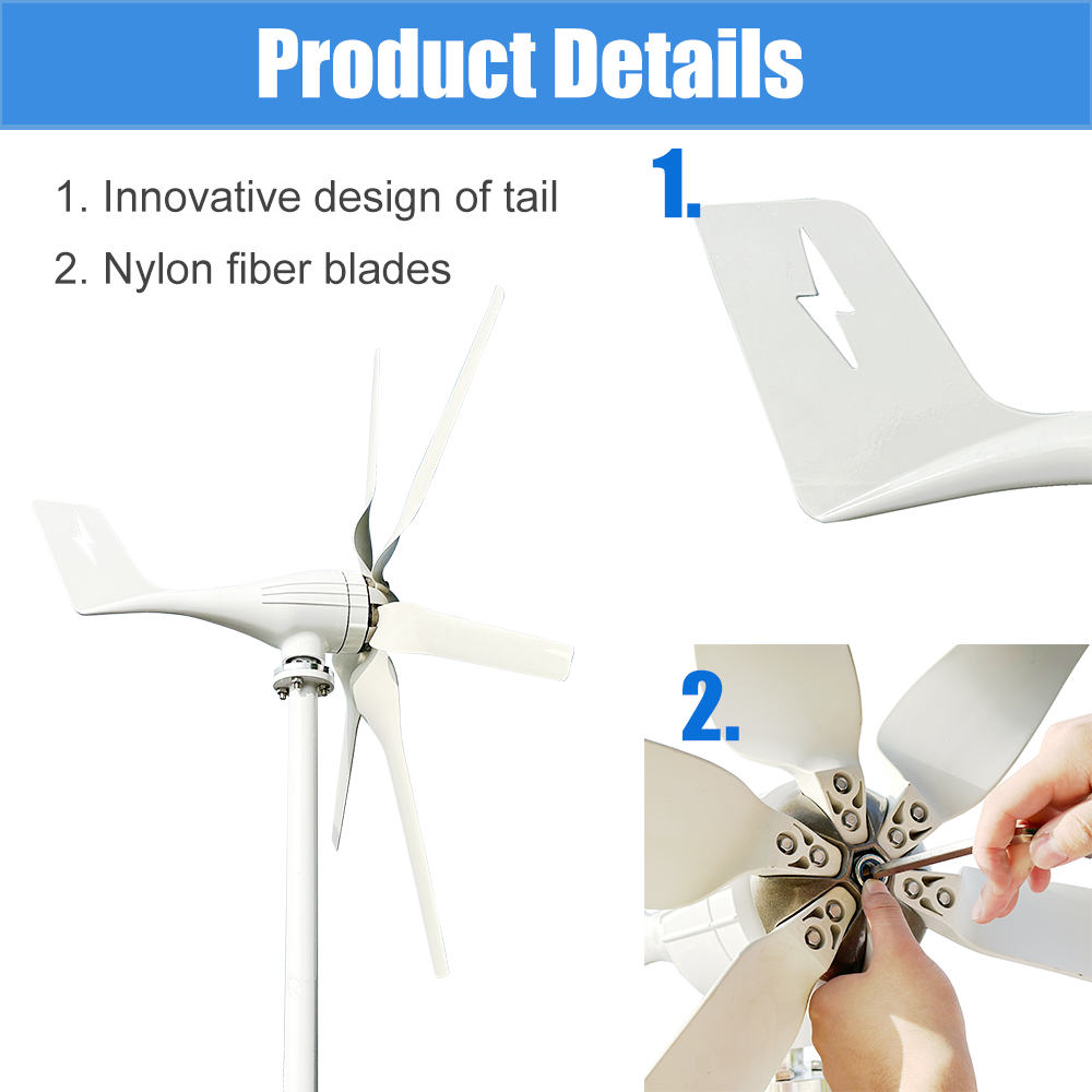 Generator turbin angin kincir  - Wind Turbine Generator Kit 2000W ulasan dan harga