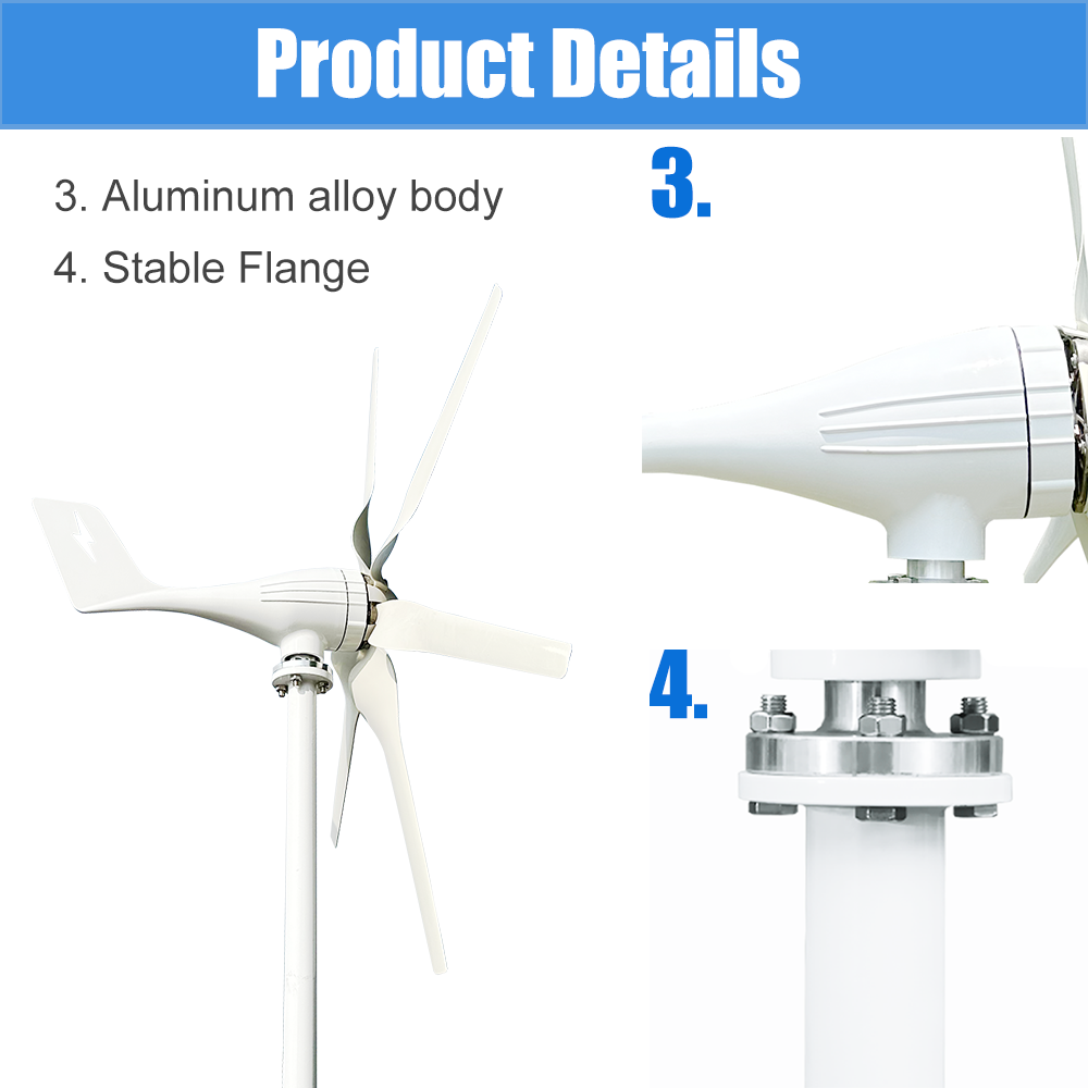Generator turbin angin kincir  - Wind Turbine Generator Kit 2000W ulasan dan harga