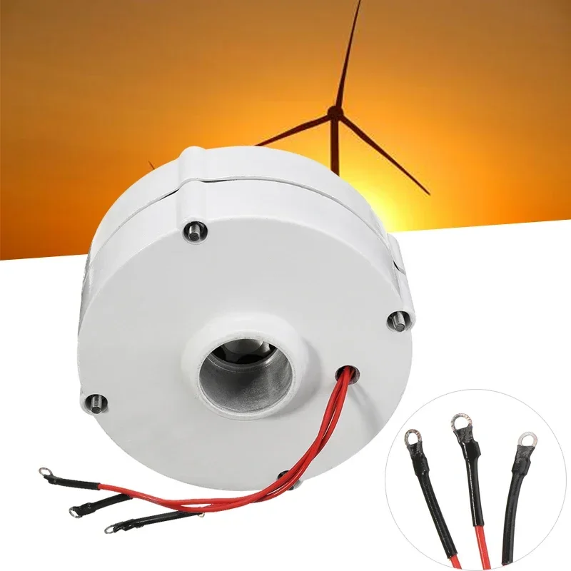 6000W 12V 24 Volt DIY 3 Fasa P - Wind Generator Permanent Magnet 3 Phase ulasan dan harga