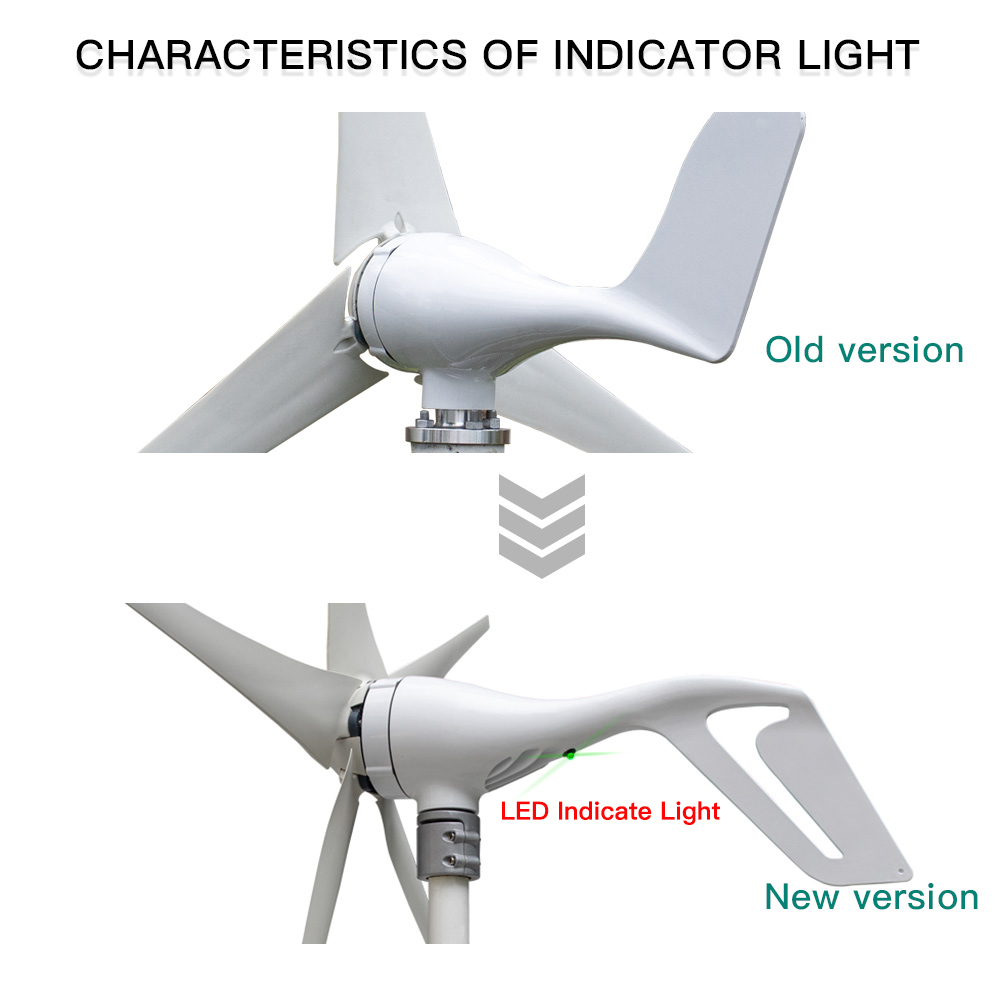 Kualitas Tinggi AC 12V 24V 400 - Wind Turbine 400W 12V ulasan dan harga